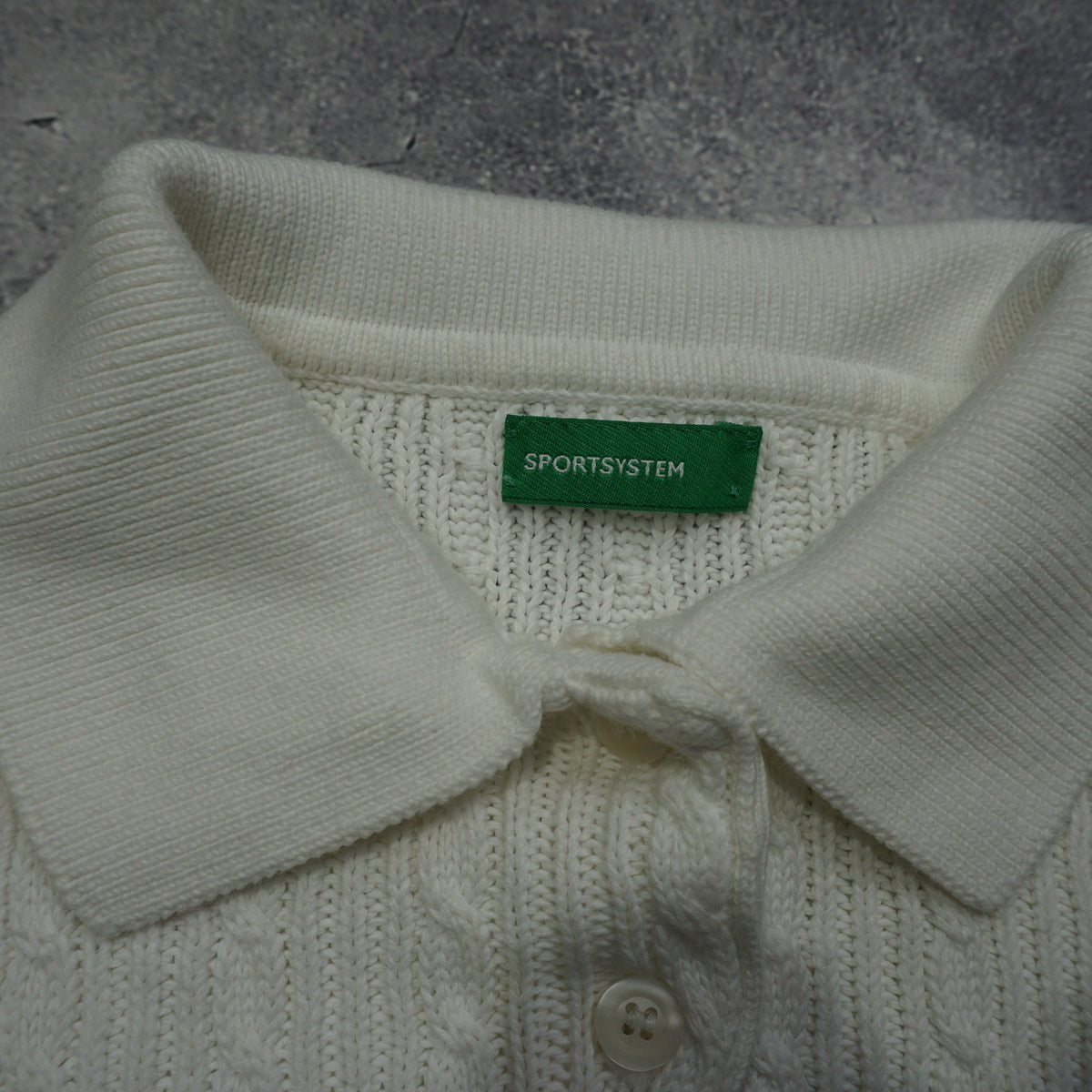 2000s Sport System Cable Knit Knit Sleeveless