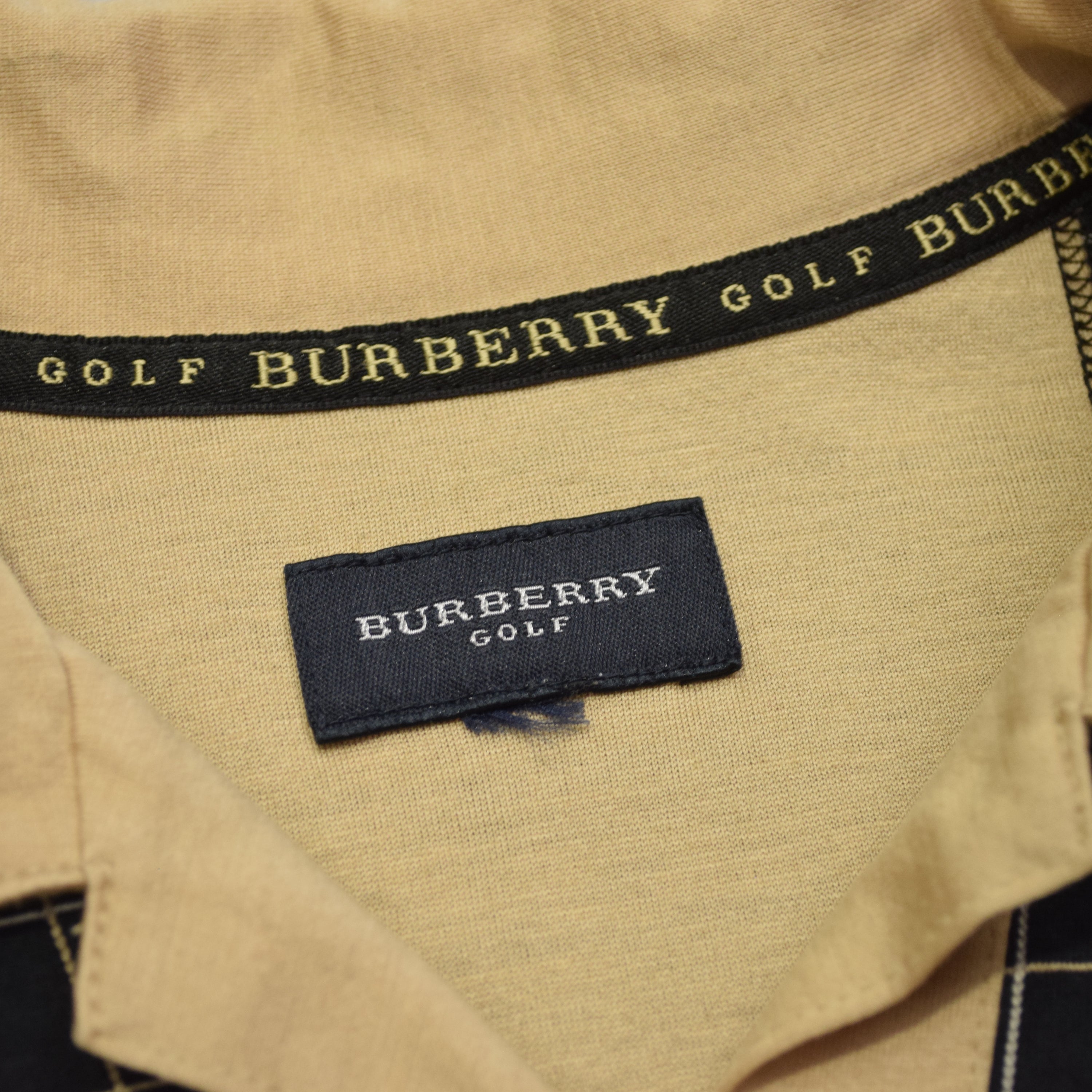 2000s Burberry Golf Polo