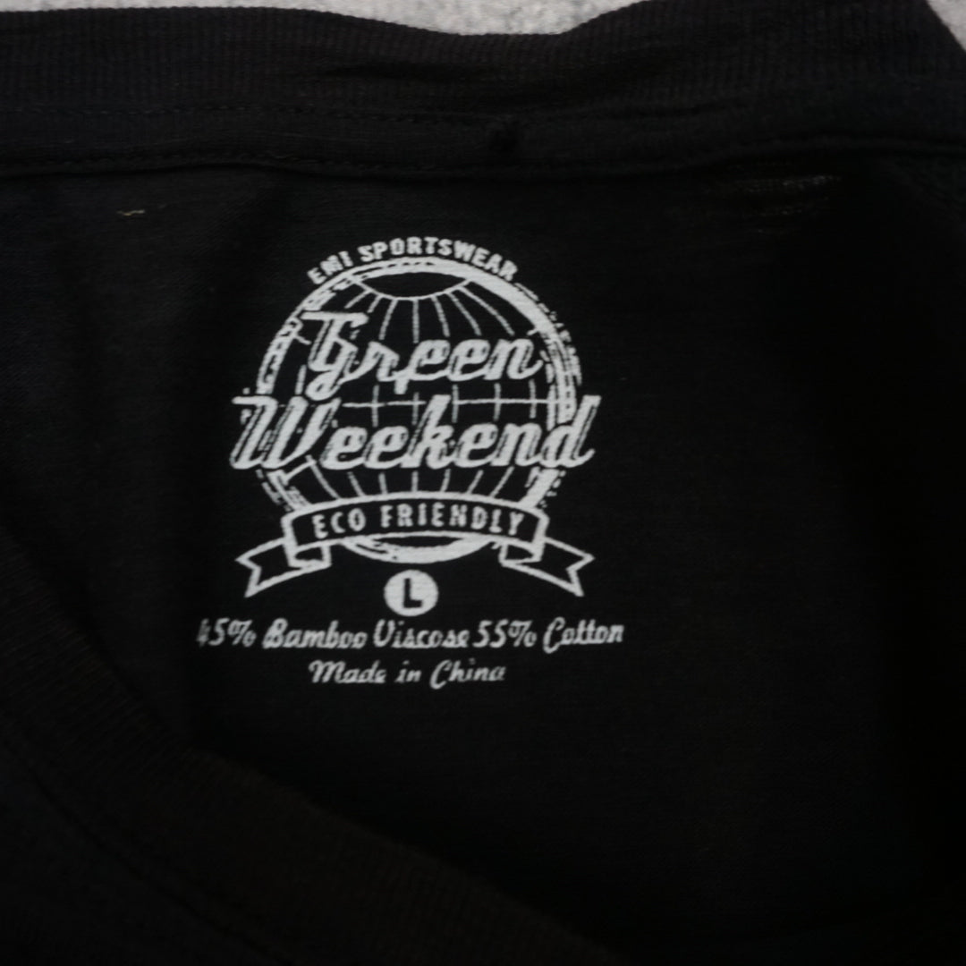 Green Weekend Graphic T-Shirt