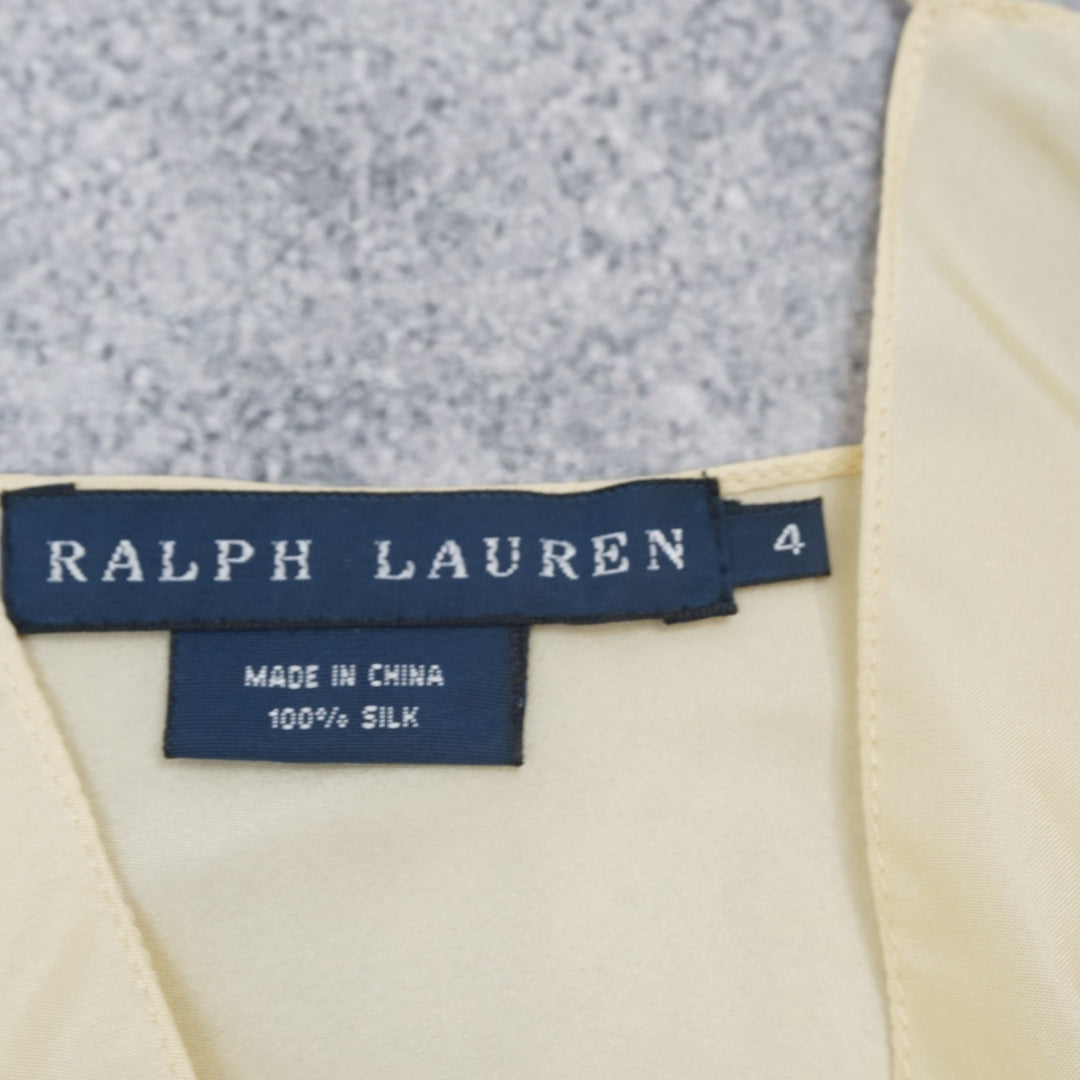 Ralph Lauren Silk V-Neck Cami Top