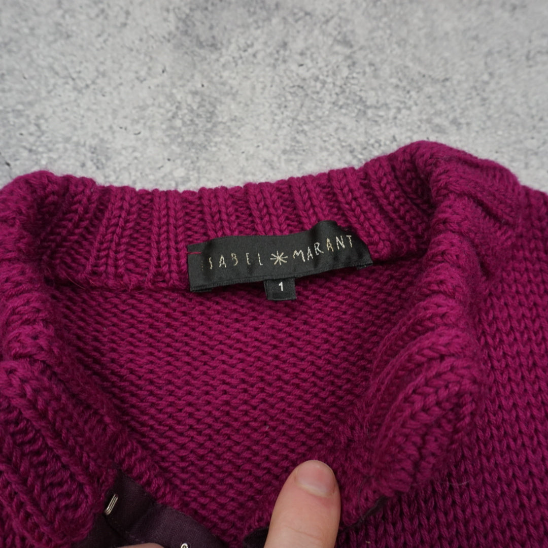 2000s Isabel Marant Hook & Eye Clasp Knit