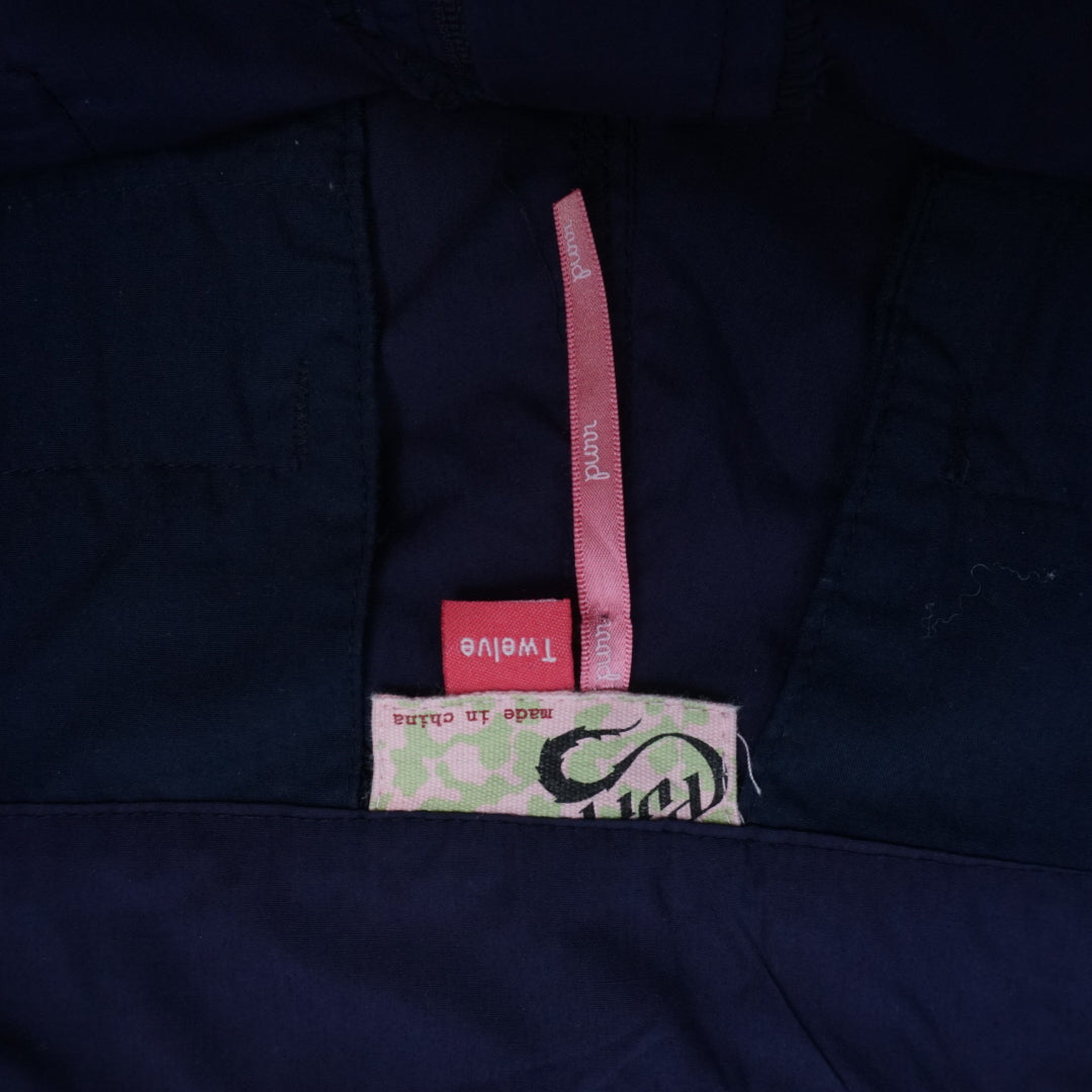 2000s Purr Navy Gold Trim Shorts