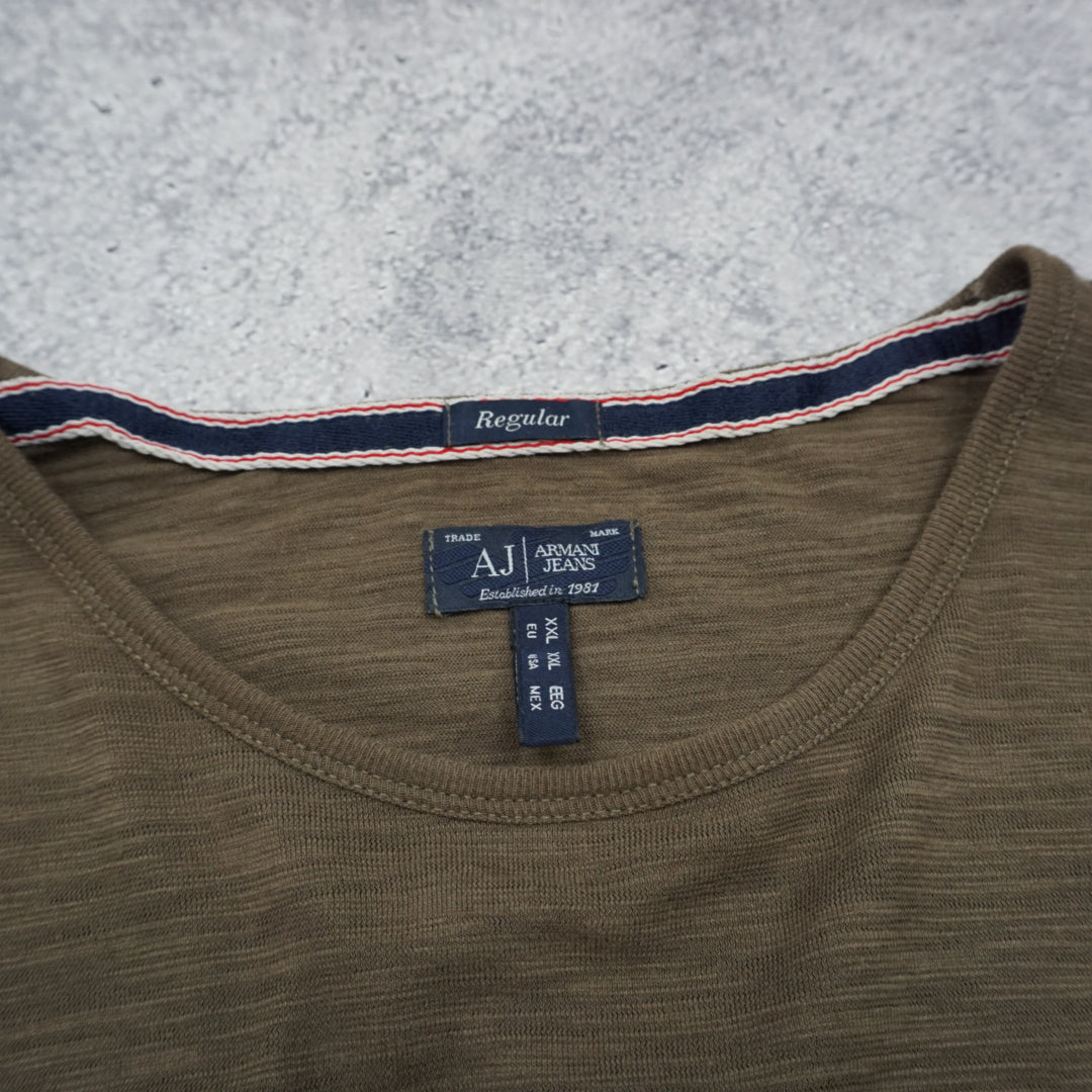 2000s Armani Jeans Long Sleeve T-Shirt