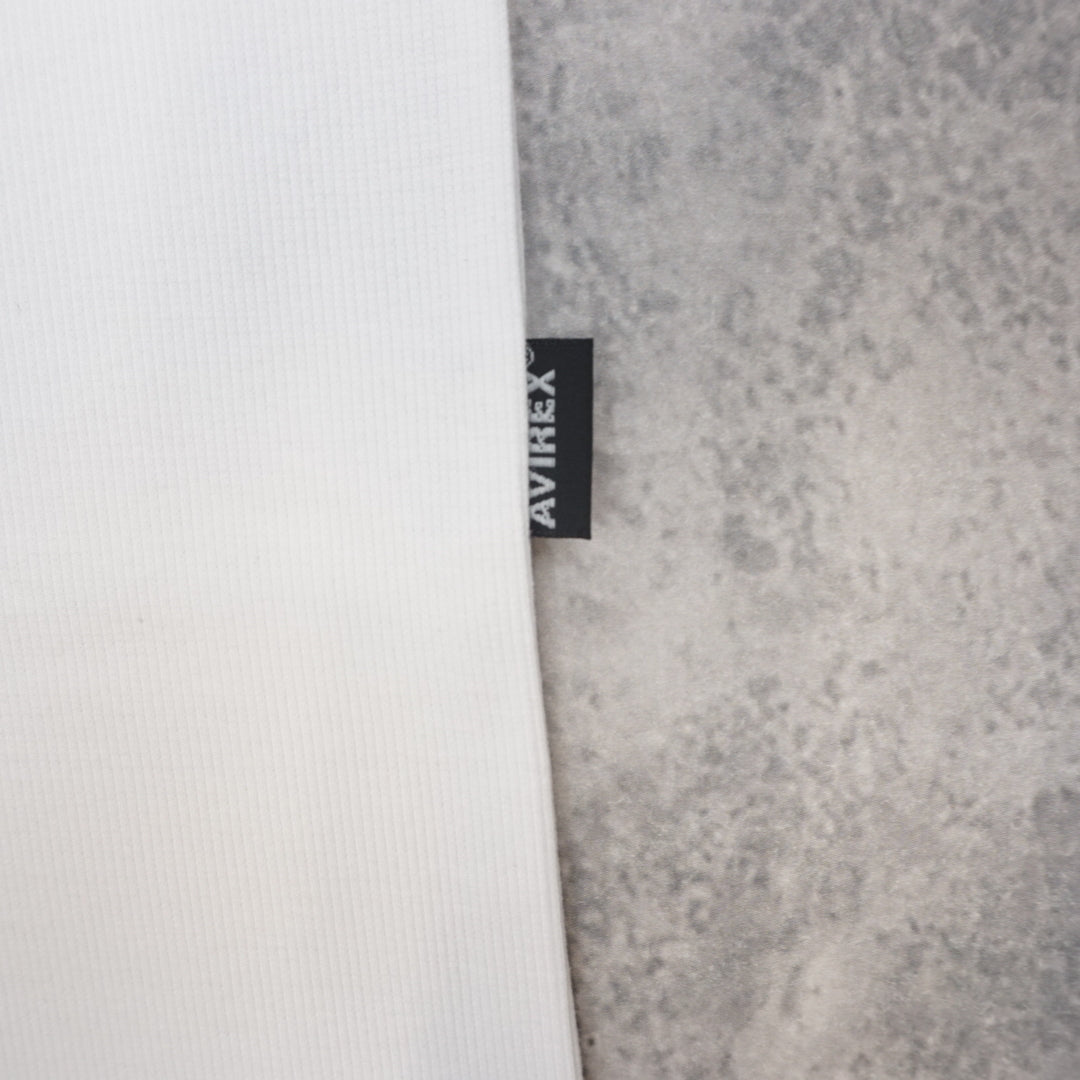 Avirex Ribbed Button Up Polo