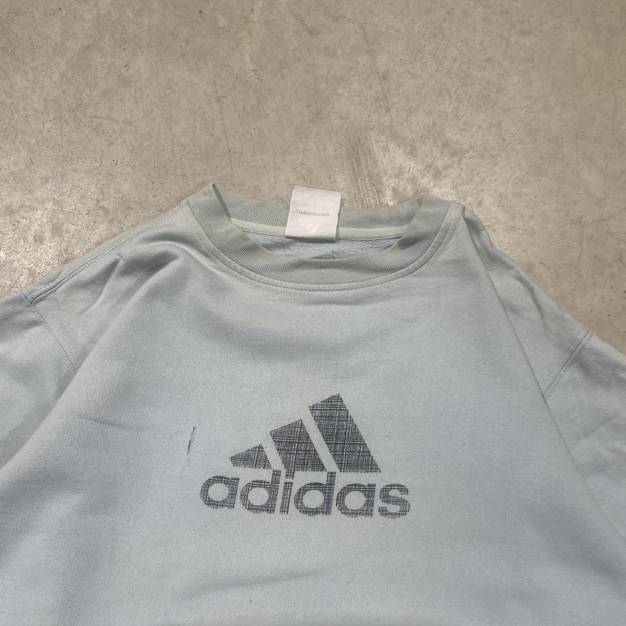 2000s Adidas Oversized Crewneck Jumper