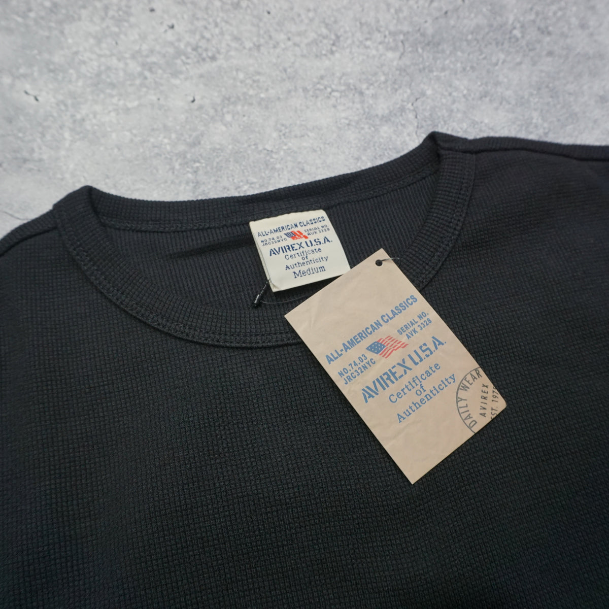Avirex Daily Wear Waffle Knit T-Shirt