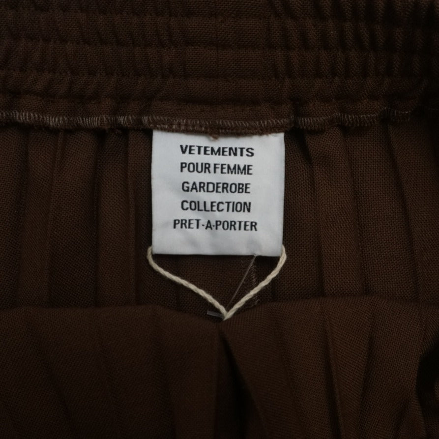 Vetements Pleated Skirt