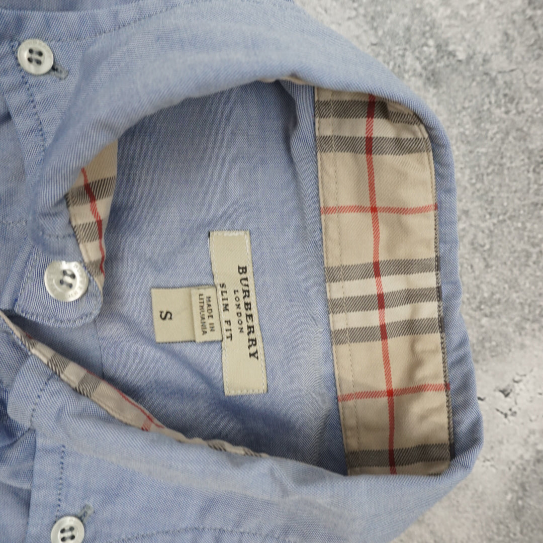 2000s Burberry  Slim Fit Oxford Shirt