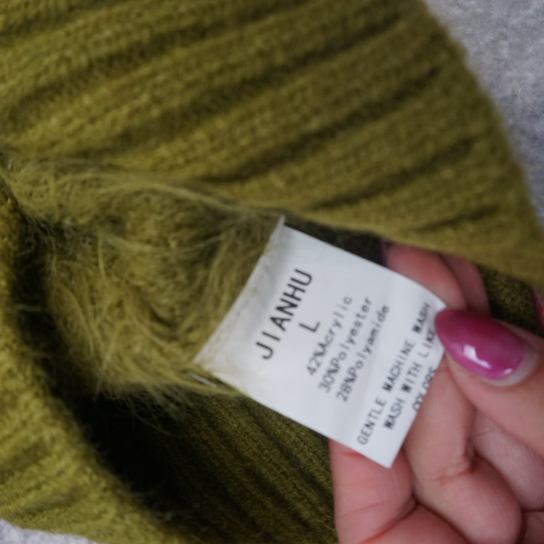Ji Anhu Textured Knit Sweater