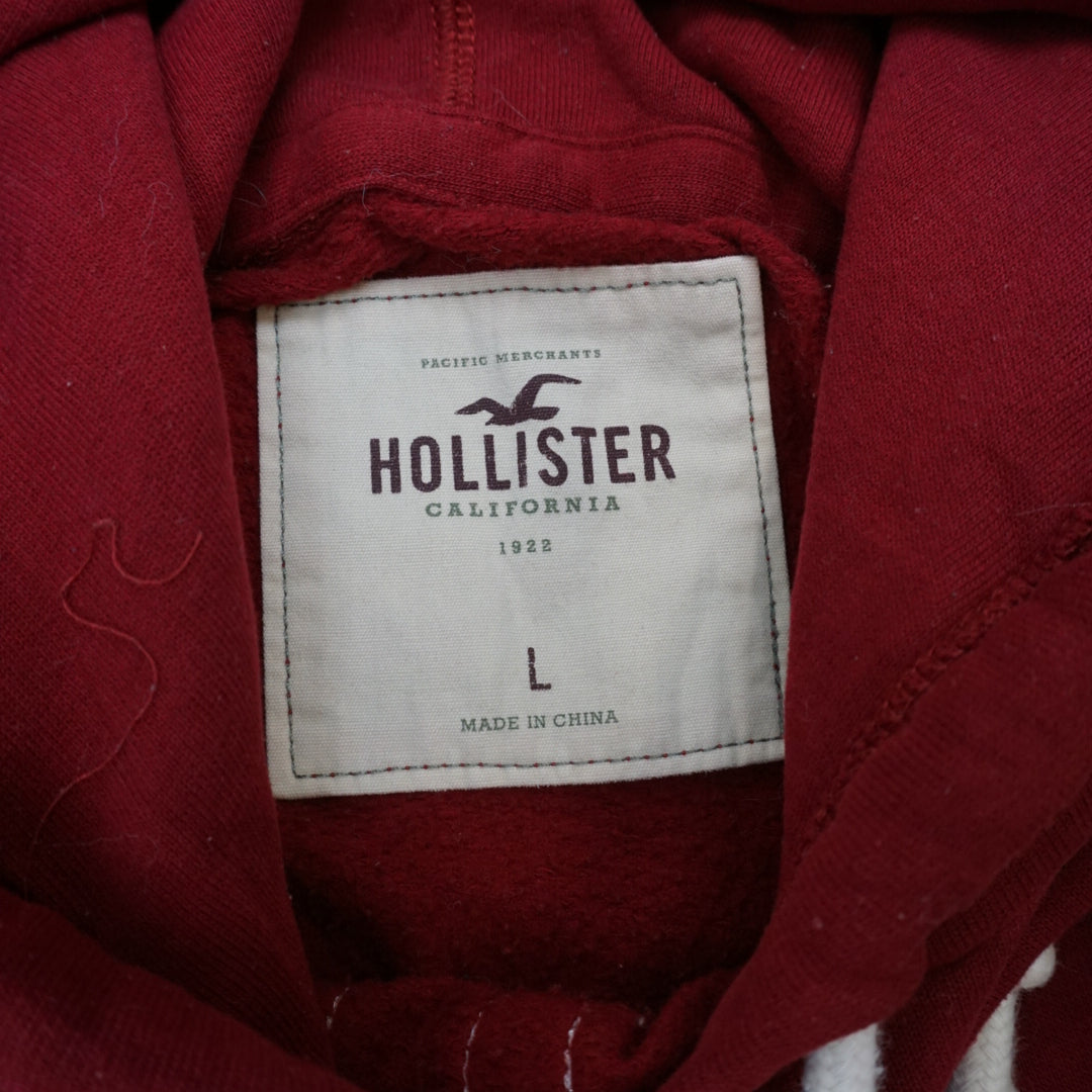 Hollister Malibu Graphic Cropped Hoodie