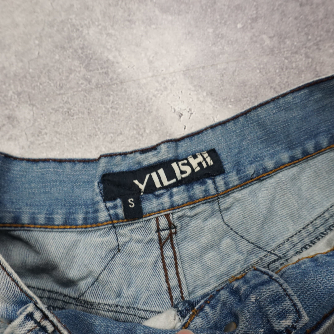2000s Yilish Distressed Denim Shorts