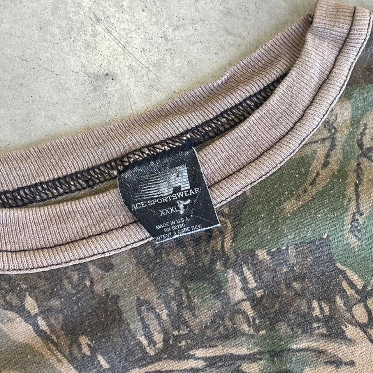 90s Realtree Graphic Boxy T-Shirt Long Sleeve