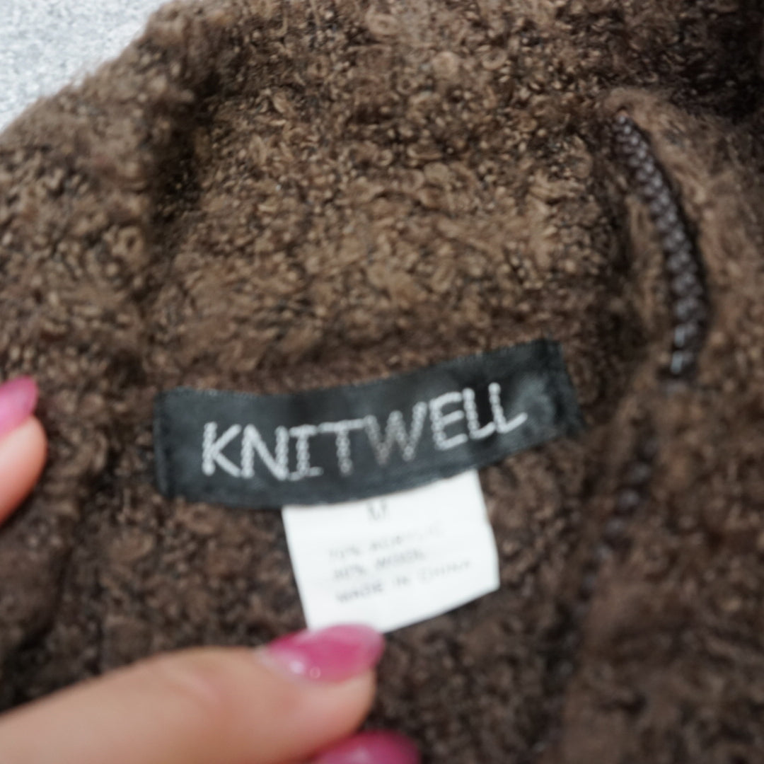 2000s Knitwell Zipup Sweater Knit