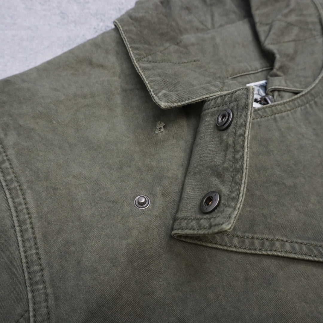 Protémoa Asymmetric Zip Cotton Jacket