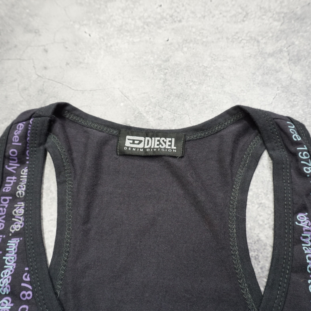 2000s Diesel Graphic Tank Top