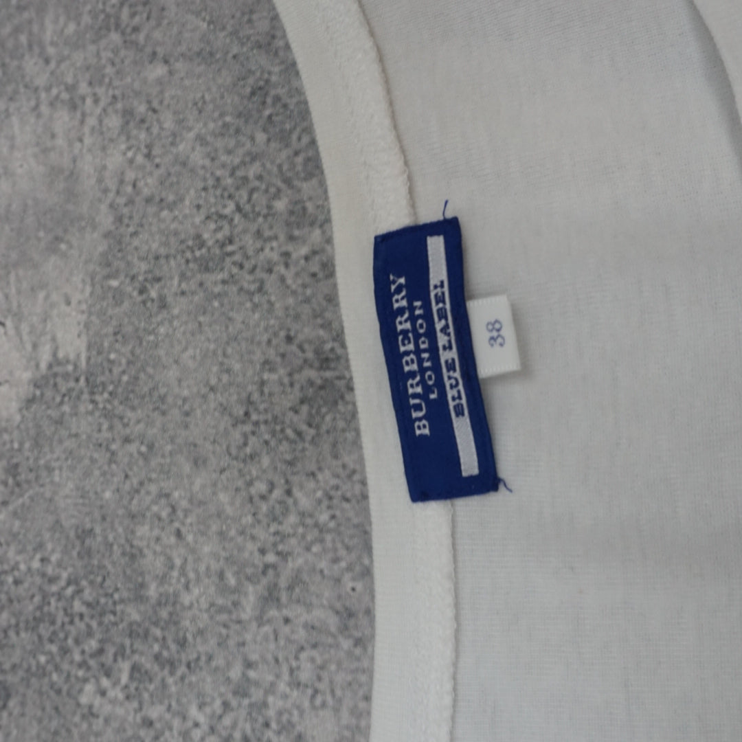 2000s Burberry Blue Label Graphic Heart T-Shirt