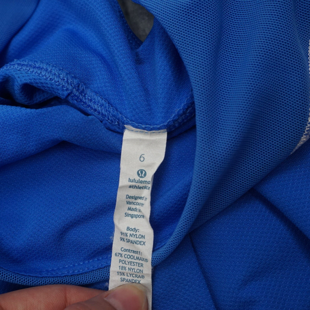 2000s Lululemon Striped Drawstring Tank Top