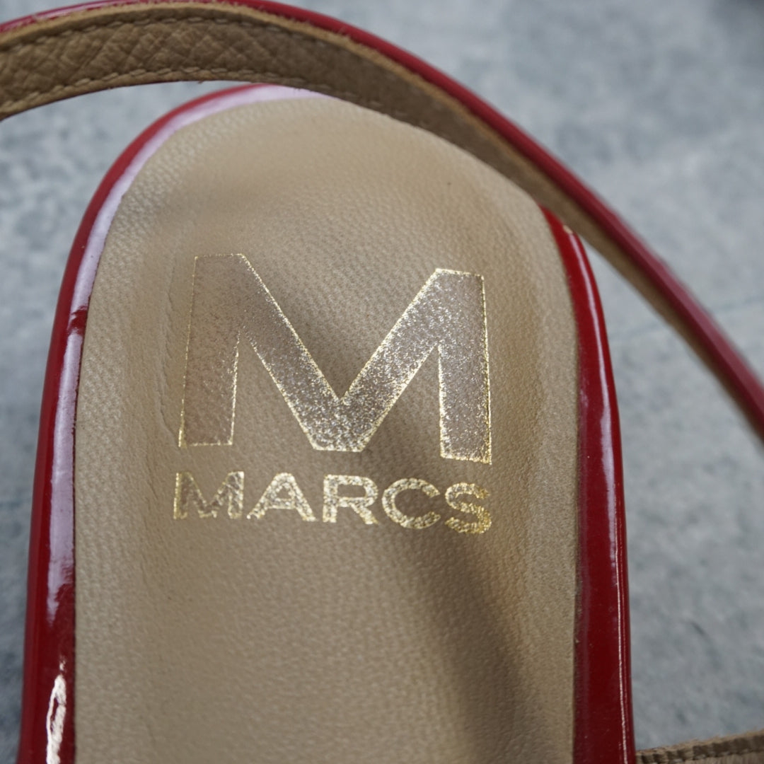 Marcs Red Slingback Shoes