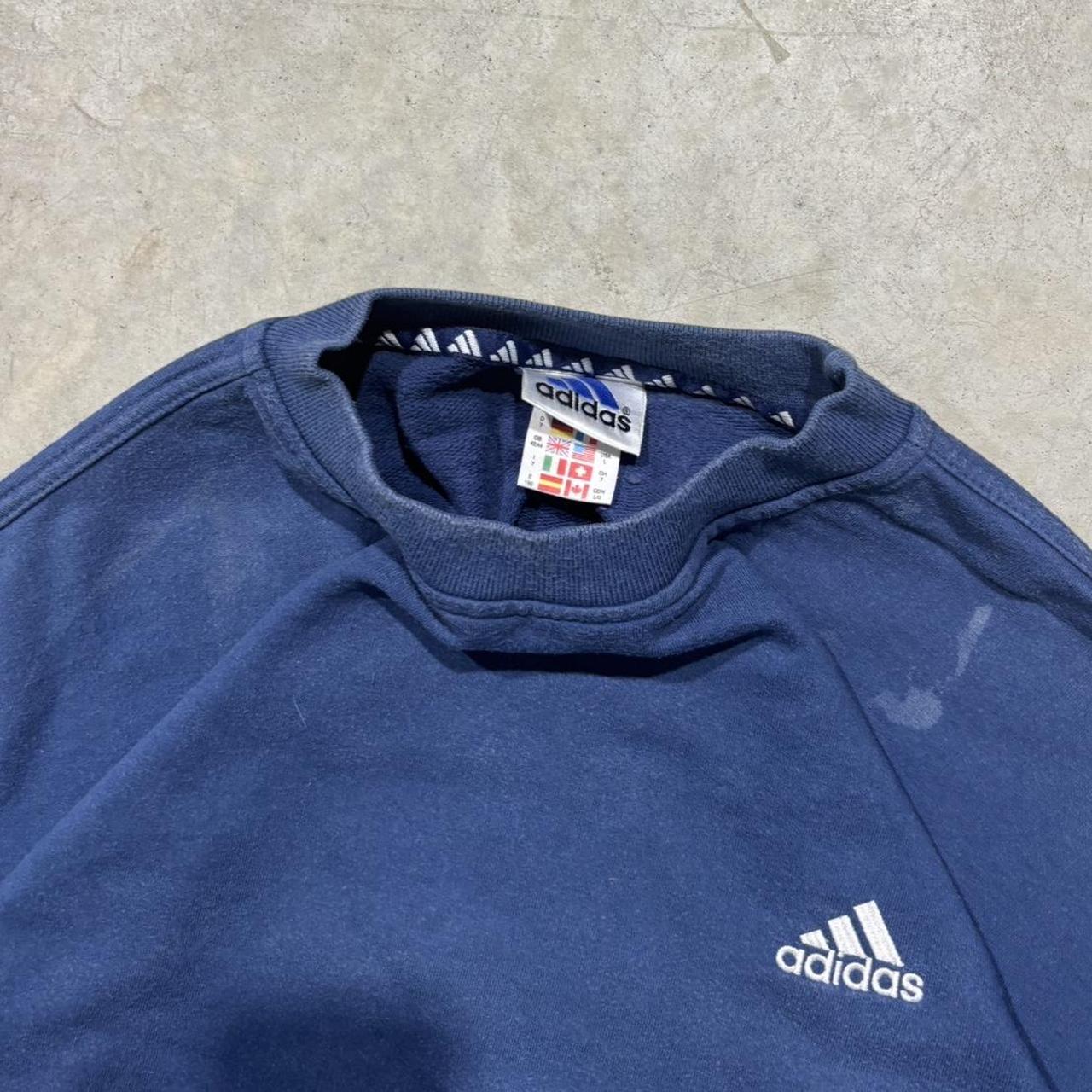90s Adidas Oversized Crewneck