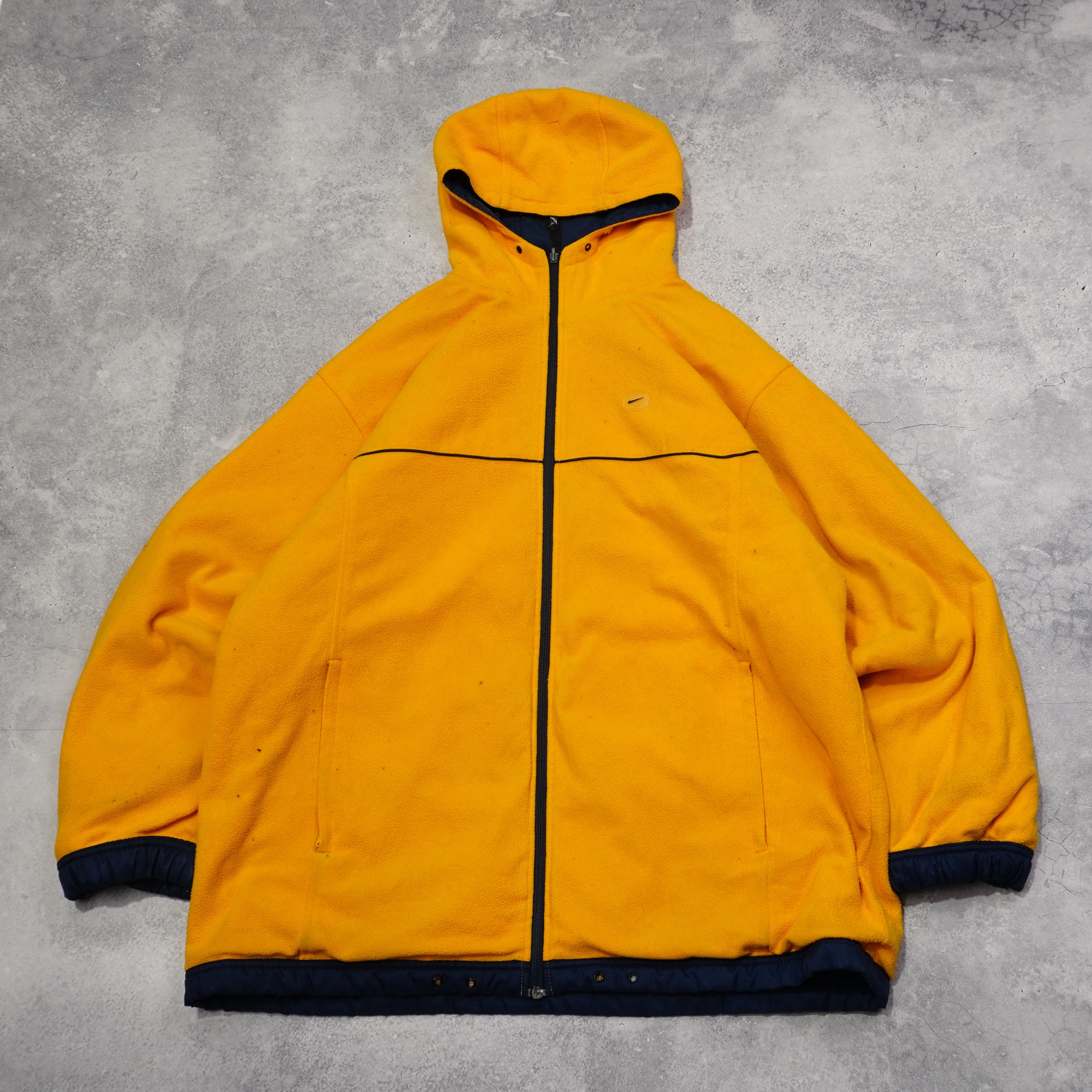 2000s Nike Reversible Zip Up Hoodie