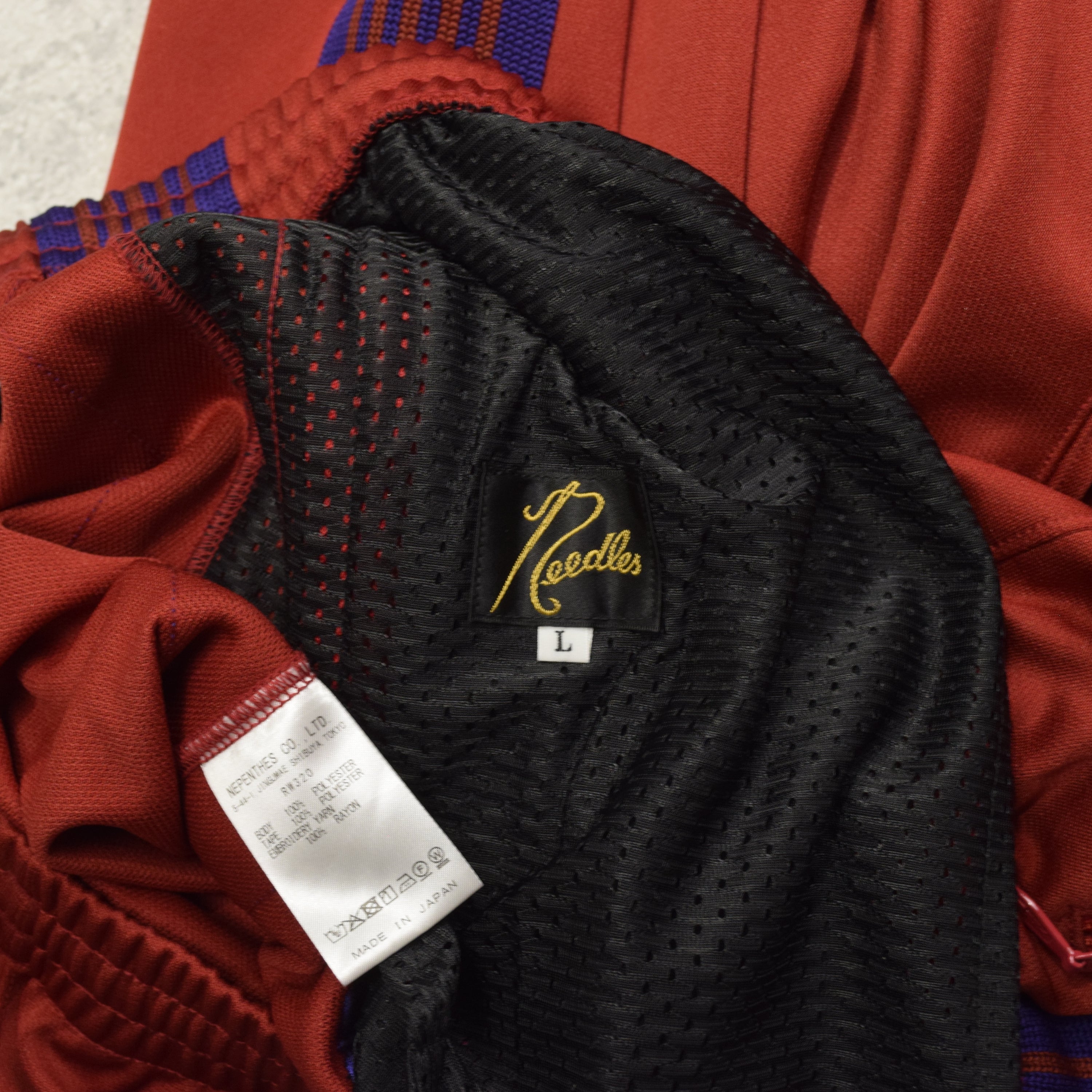 2000s Needles HD Poly Smooth Track Pants