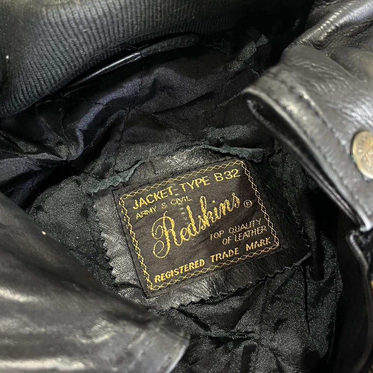 90s Redskins Leather Jacket