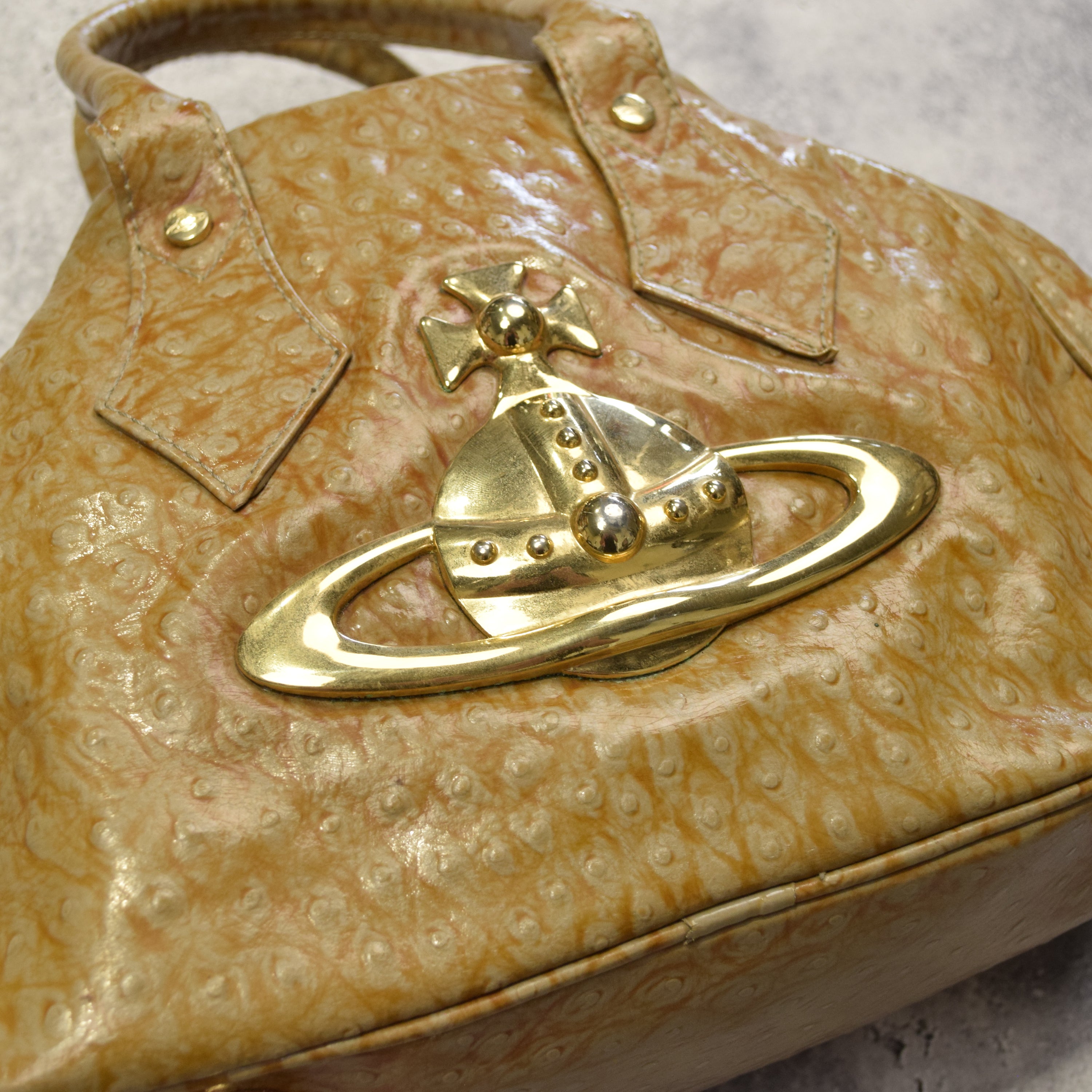 2000s Vivienne Westwood Orb Logo Handbag