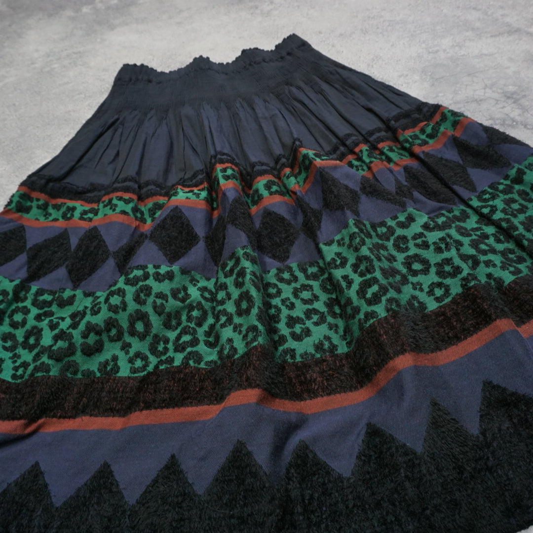 Issey Miyake ME Patterned Skirt