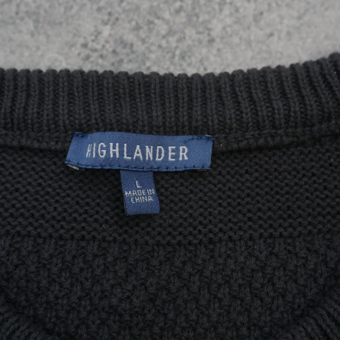 Highlander Crewneck Knit Sweater