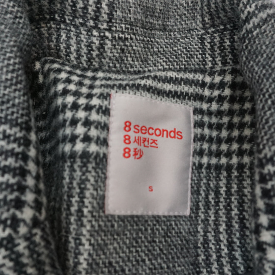 8 Seconds Double Breasted Houndstooth Coat