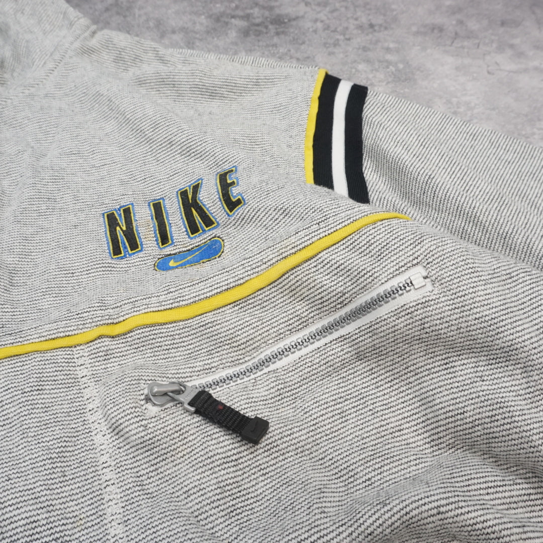 90s Nike Vintage Embroidered Quarter Zip Jumper
