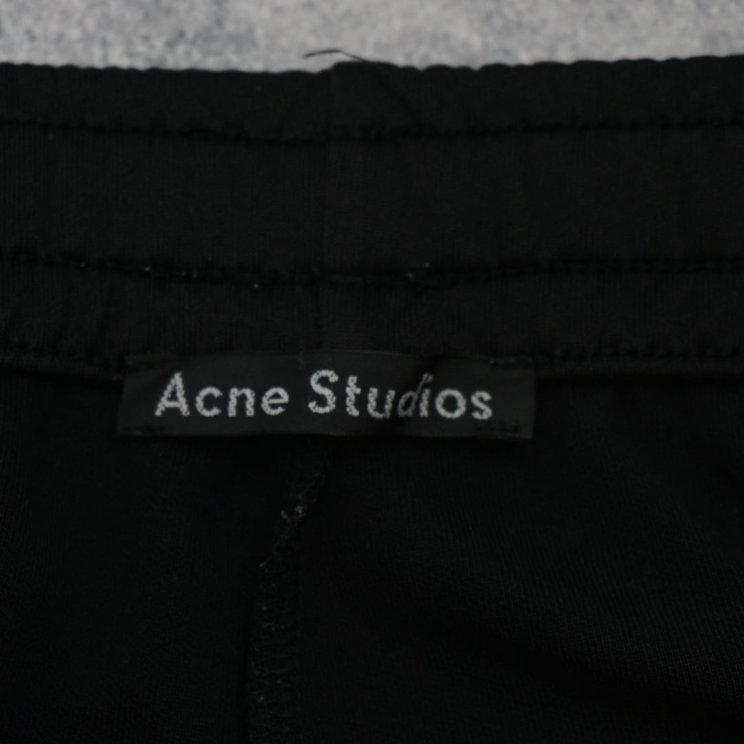 Acne Studios Face Patch Snap Hem Pants