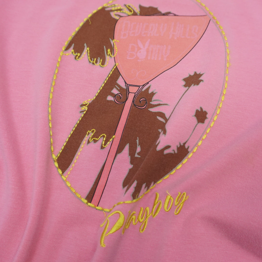 2000s Playboy Beverly Hills Graphic T-Shirt