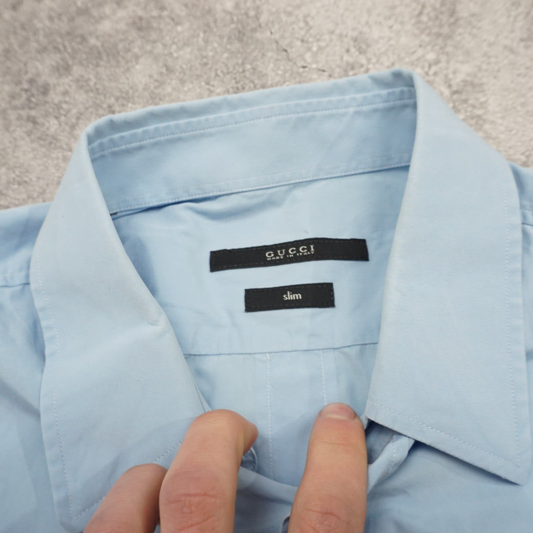 2000s Gucci Slim Fit Button Up