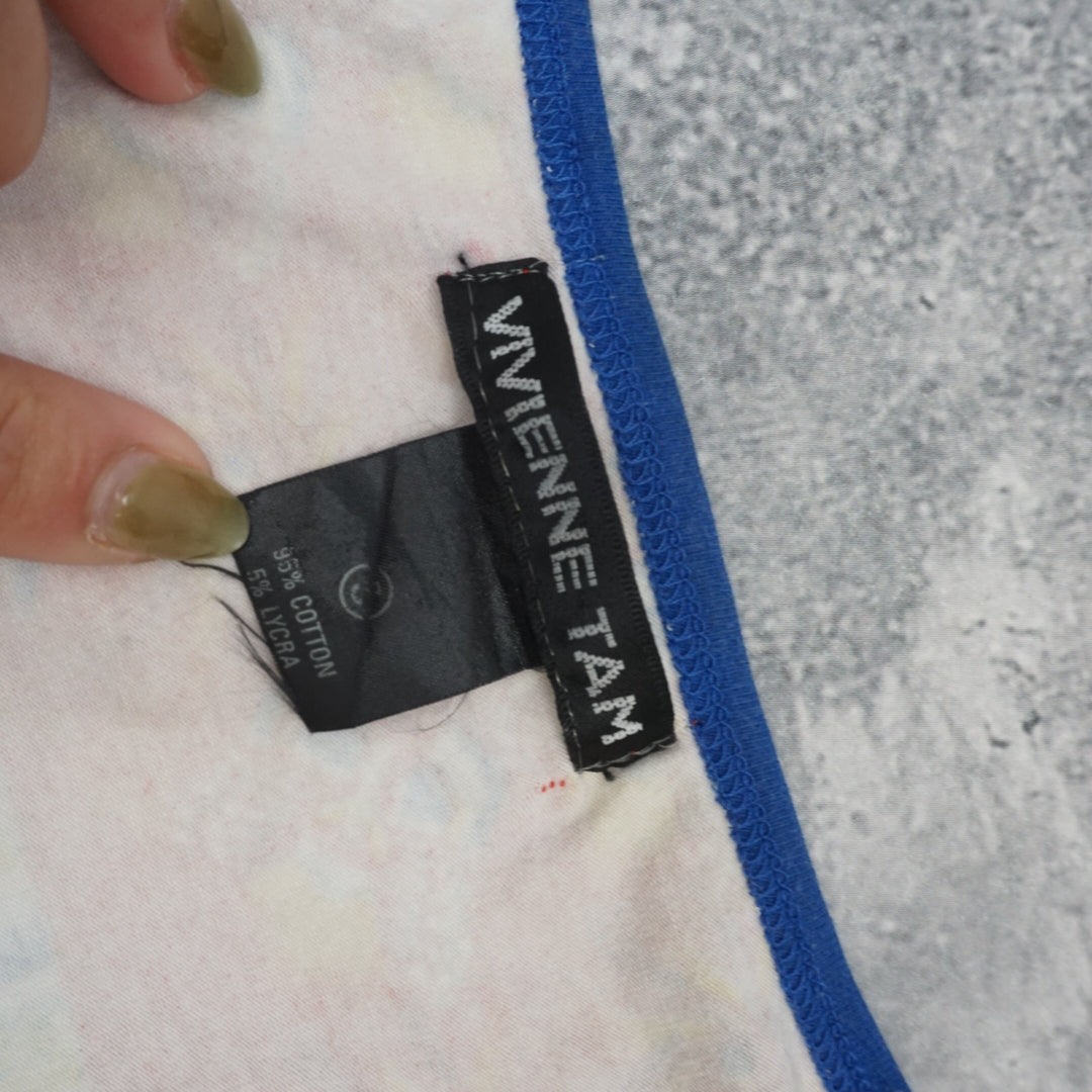 2000s Vivienne Tam Patchwork Graphic T-Shirt