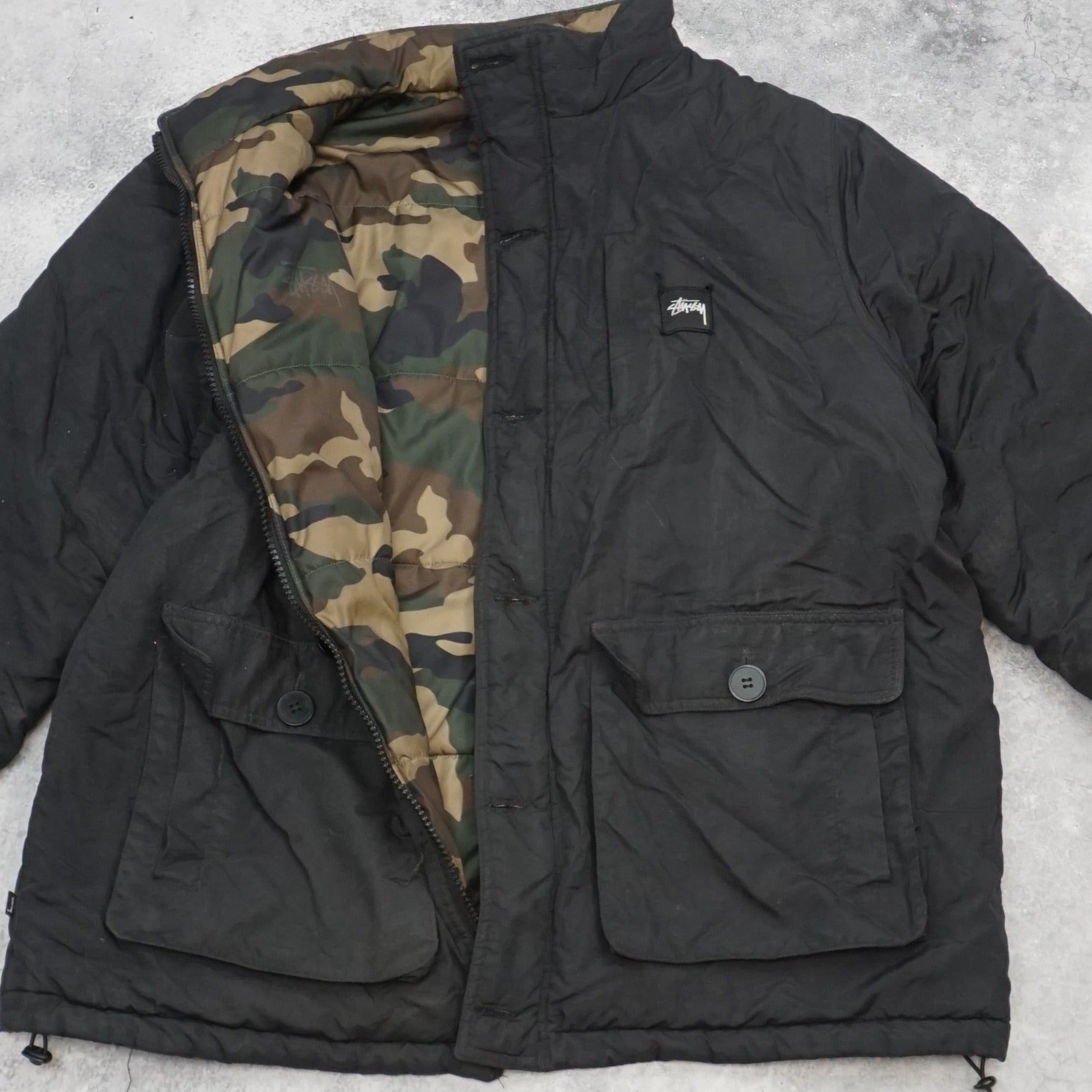 Stussy  Insulated Coat Camo