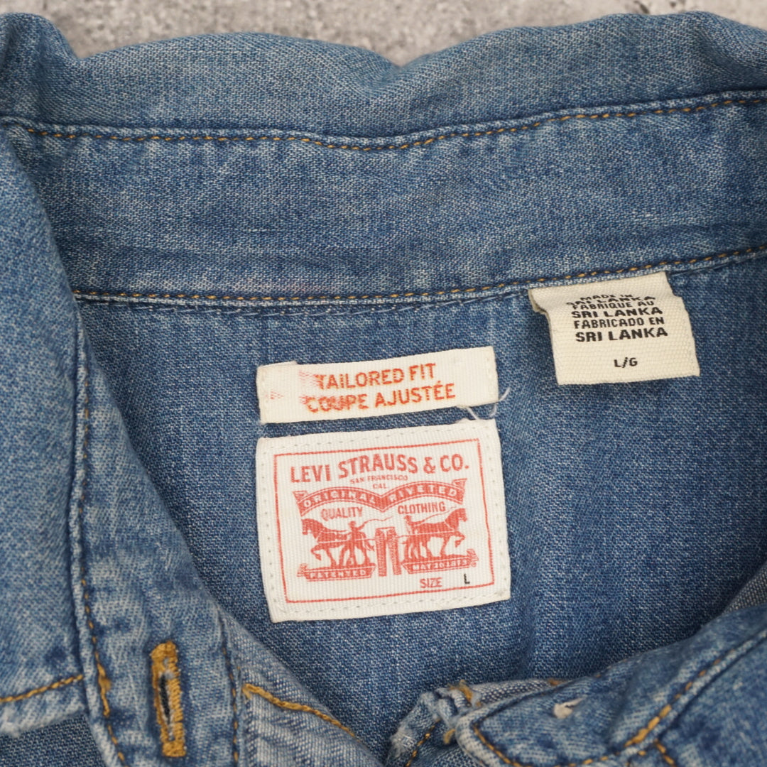 Levi Strauss & Co. Denim Western Tailored Fit Shirt