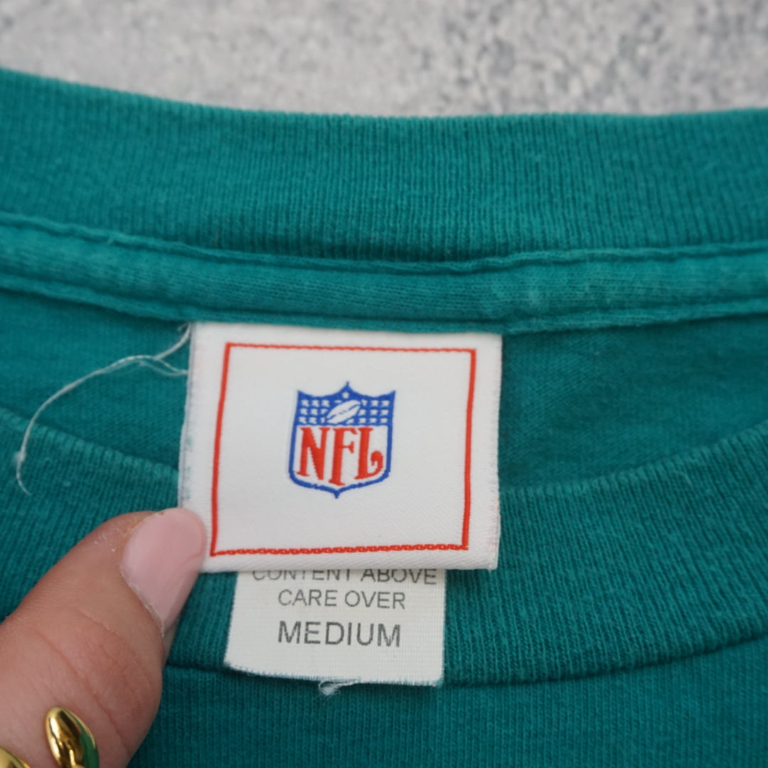 NFL Dolphins Miami Graphic Top Long Sleeve