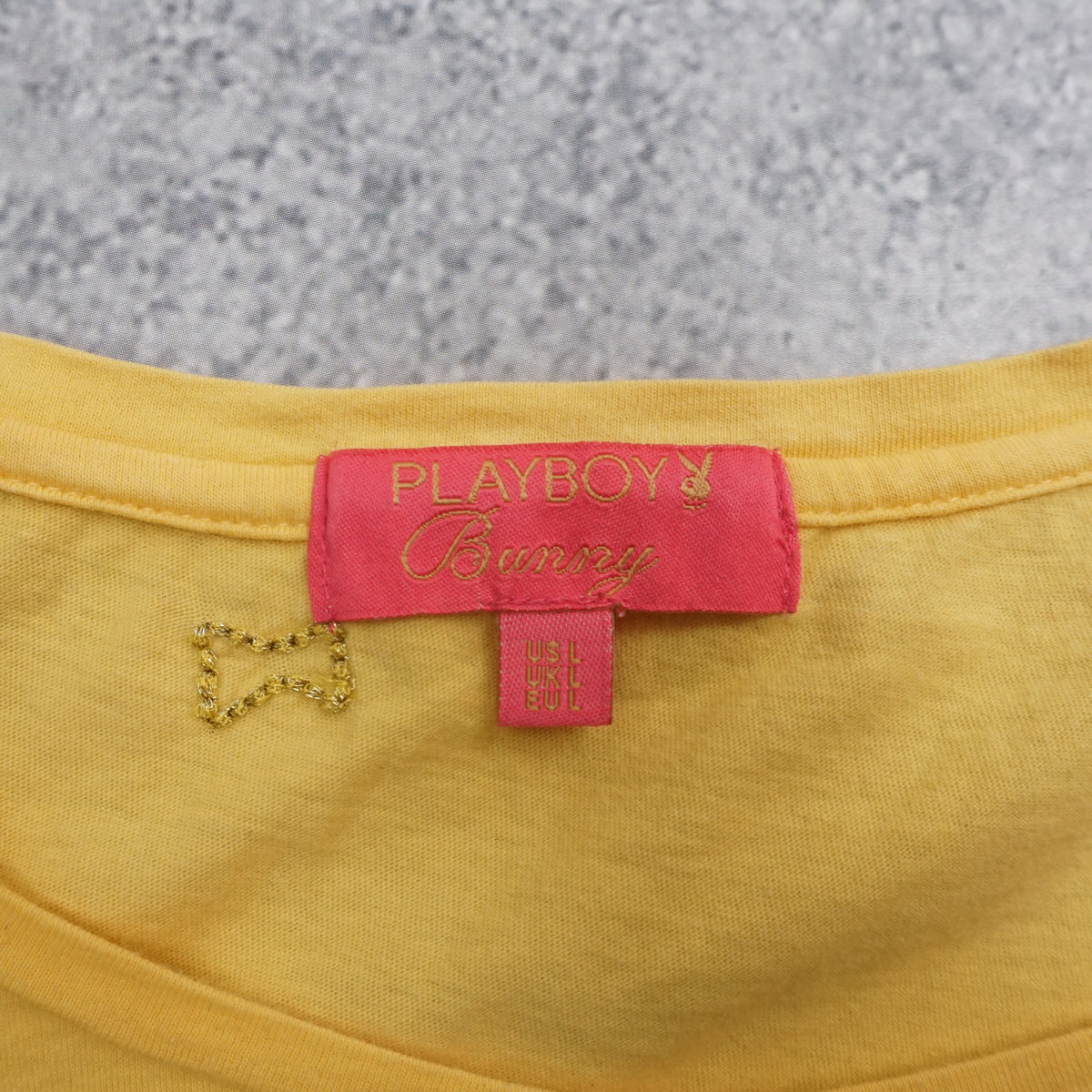 Playboy Yellow Logo T-Shirt