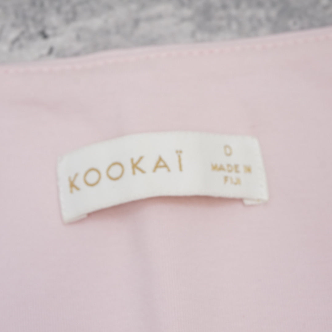 Kookaï Square Neck Long Sleeve Top