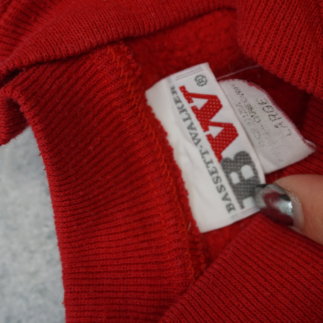90s Bassett-Walker Henley Blank Sweater