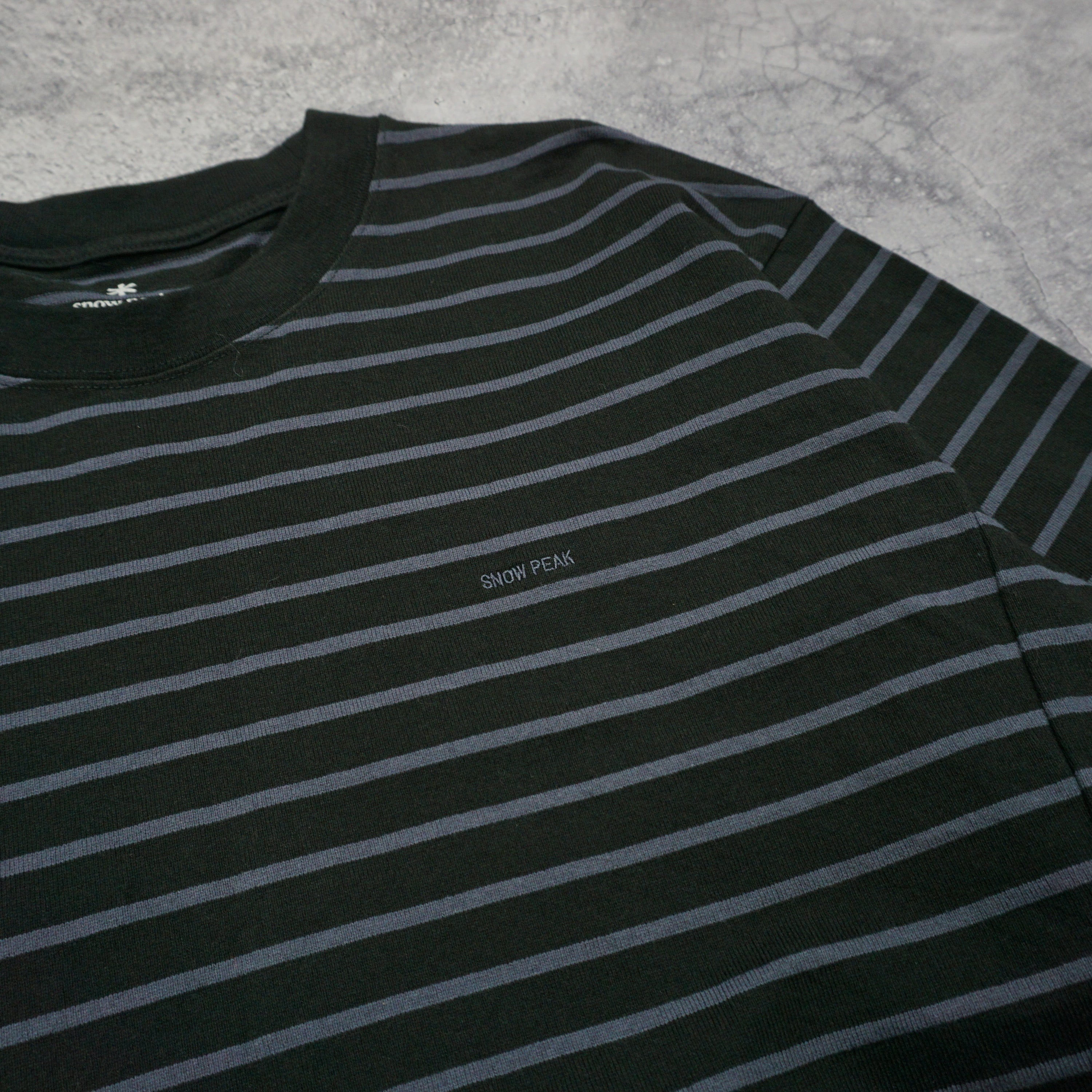 Snow Peak Striped Long Sleeve T-Shirt