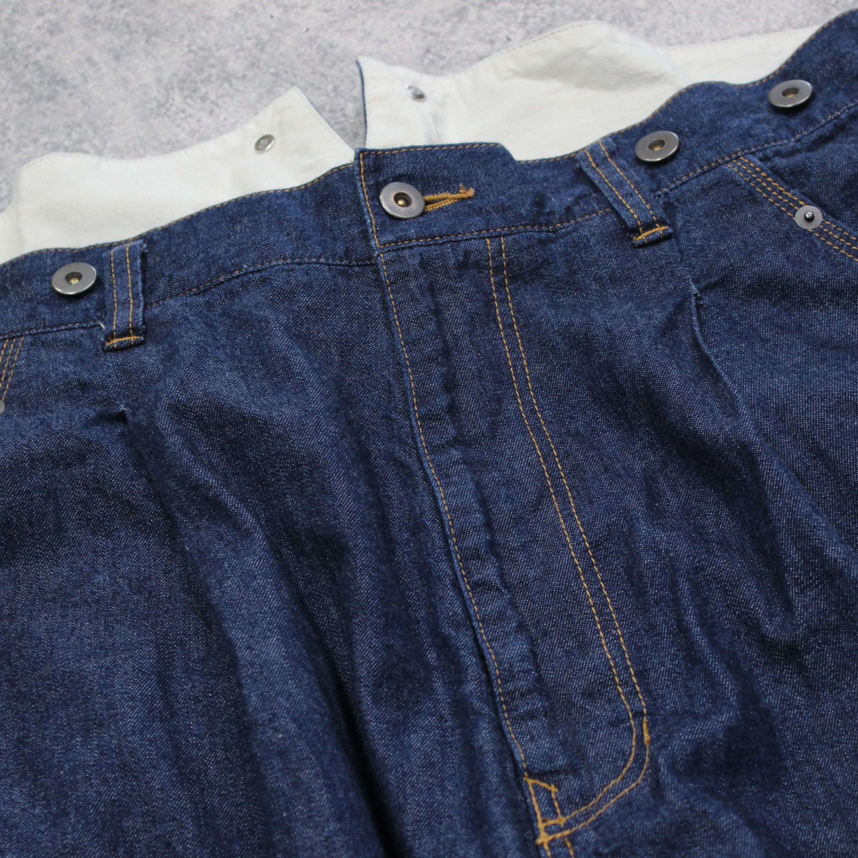 Yohji Yamamoto Buckleback Jeans