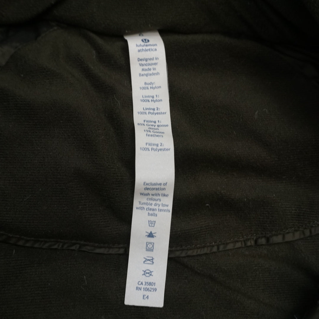 Lululemon Puffer Jacket