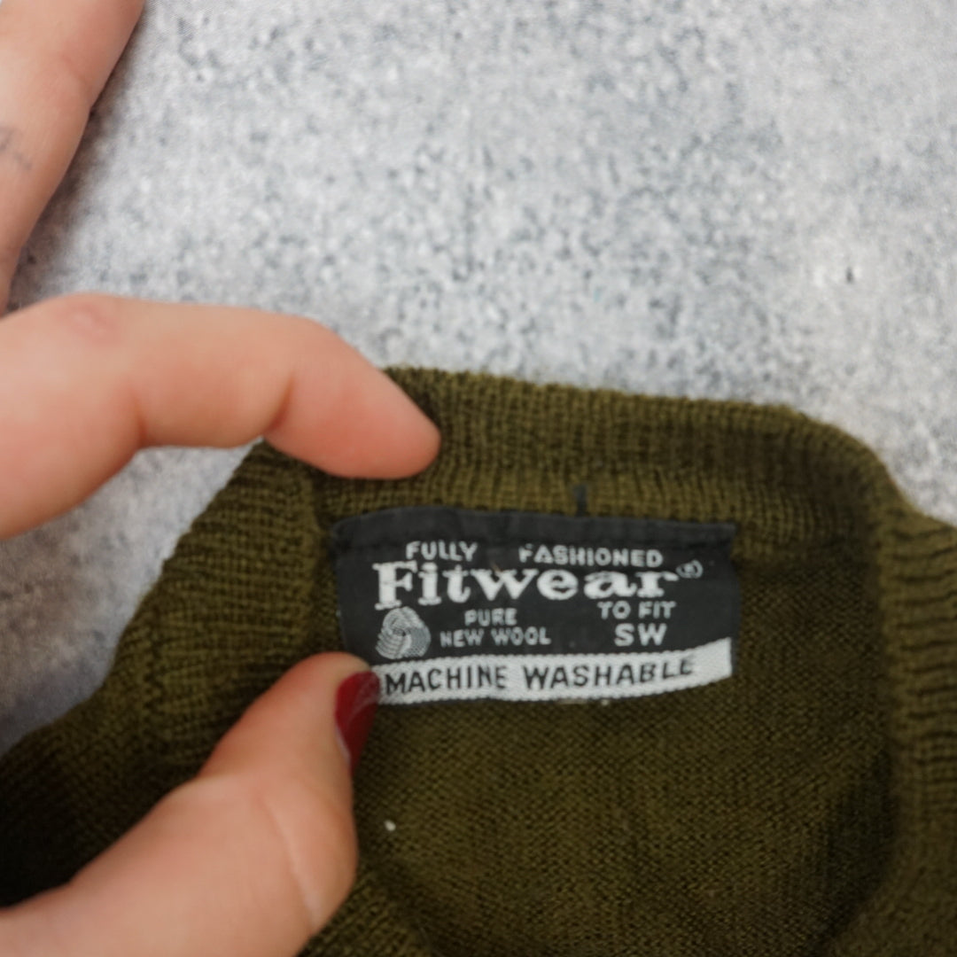 70s Fitwear Fully Fashioned Cardigan