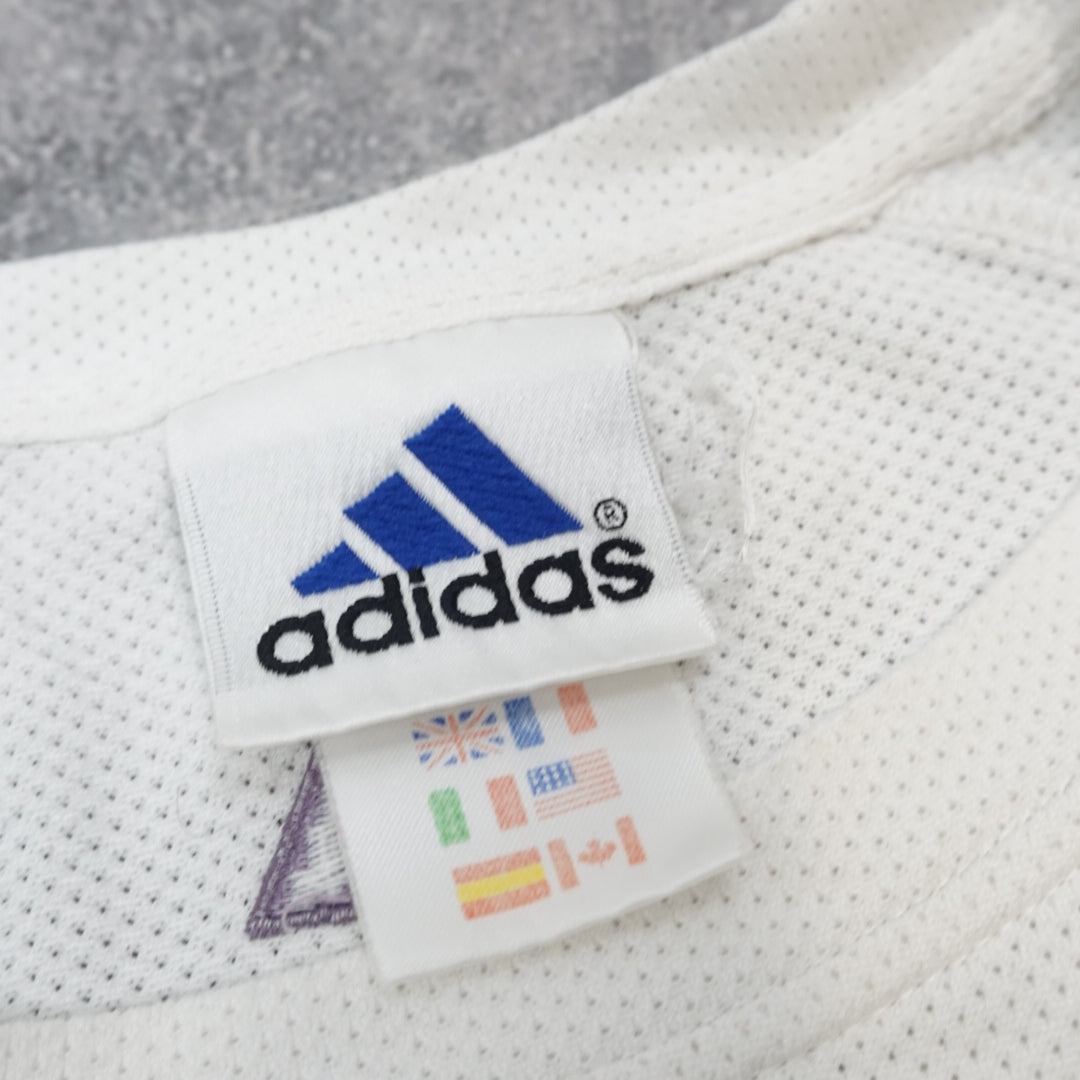 90s Adidas Mesh Embroidered T-Shirt
