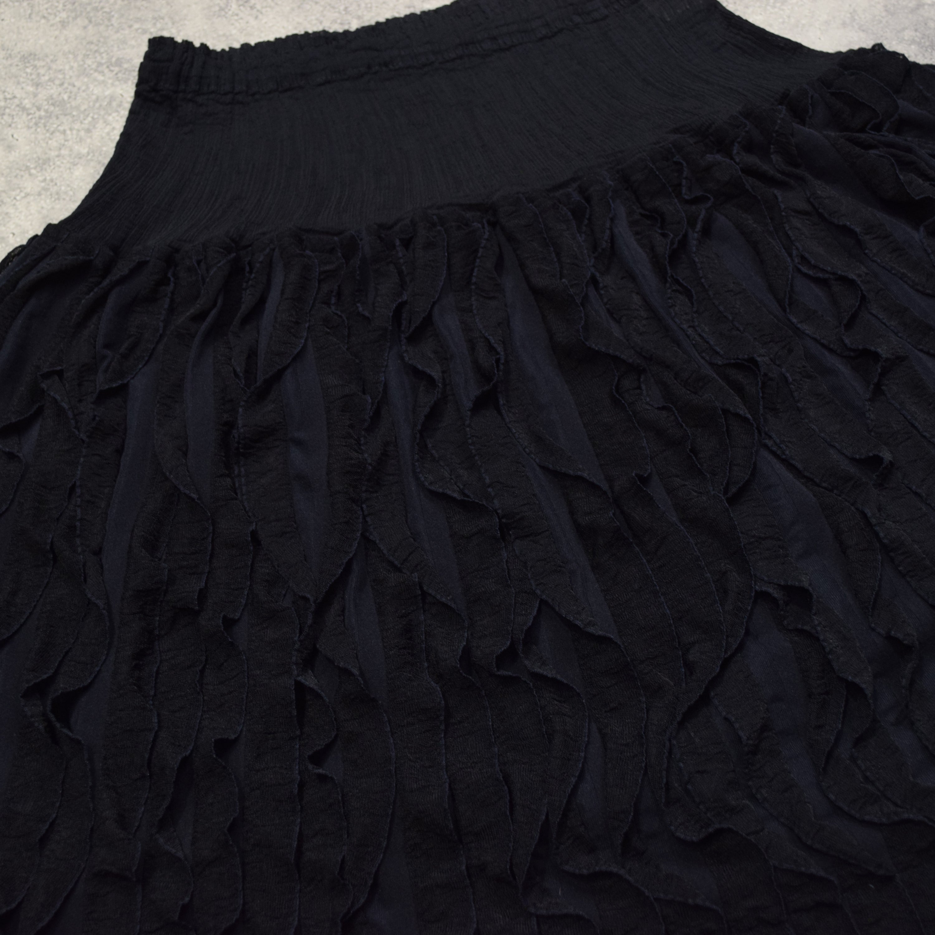 Issey Miyake ME Ruffled Mini Skirt
