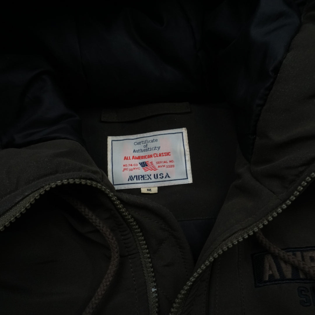 Avirex Hooded Bomber Jacket