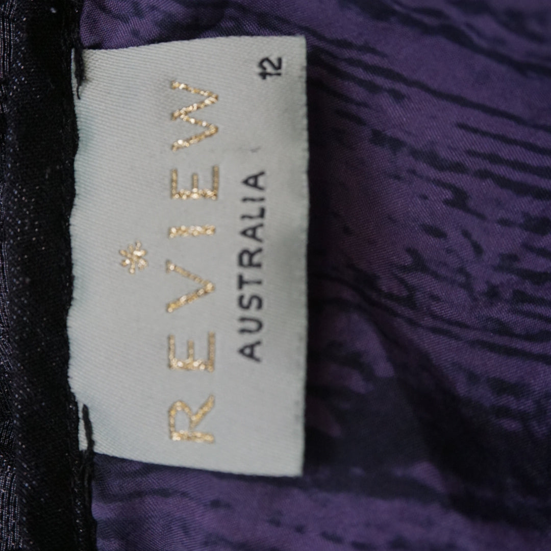 2000s Review Feather Print Tie Strap Top Top