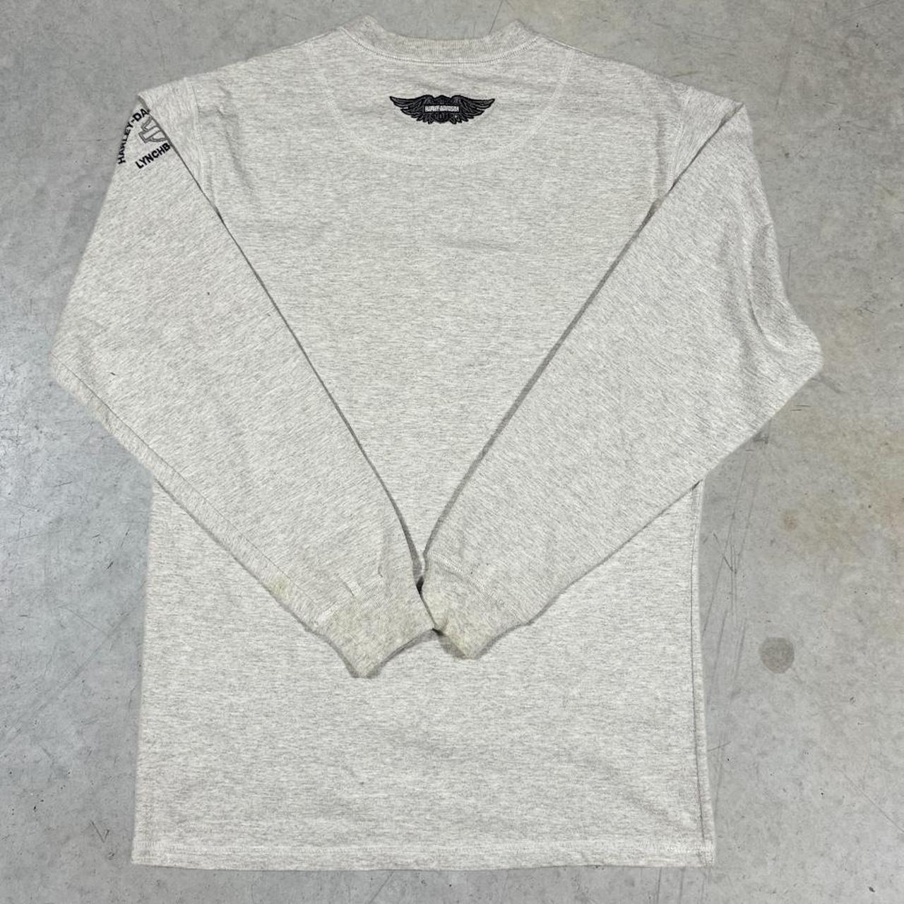 2000s Harley Davidson Henley Crewneck